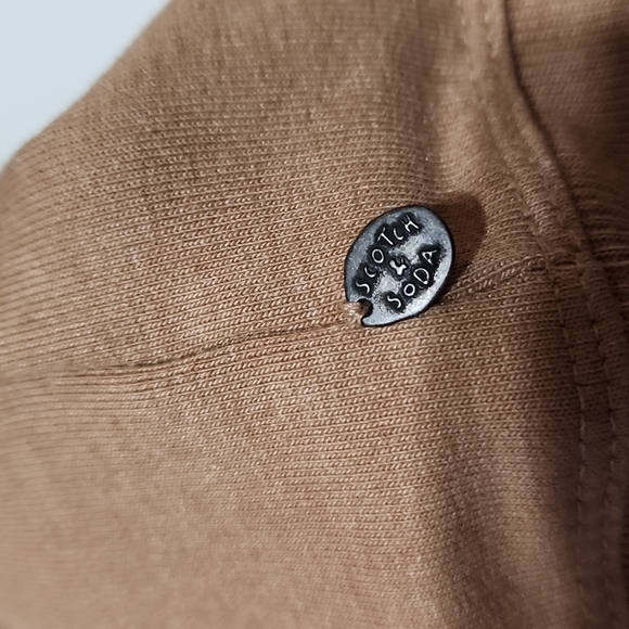 Scotch & Soda Brown 'Born to Love' Sweater - Picture 5 of 10